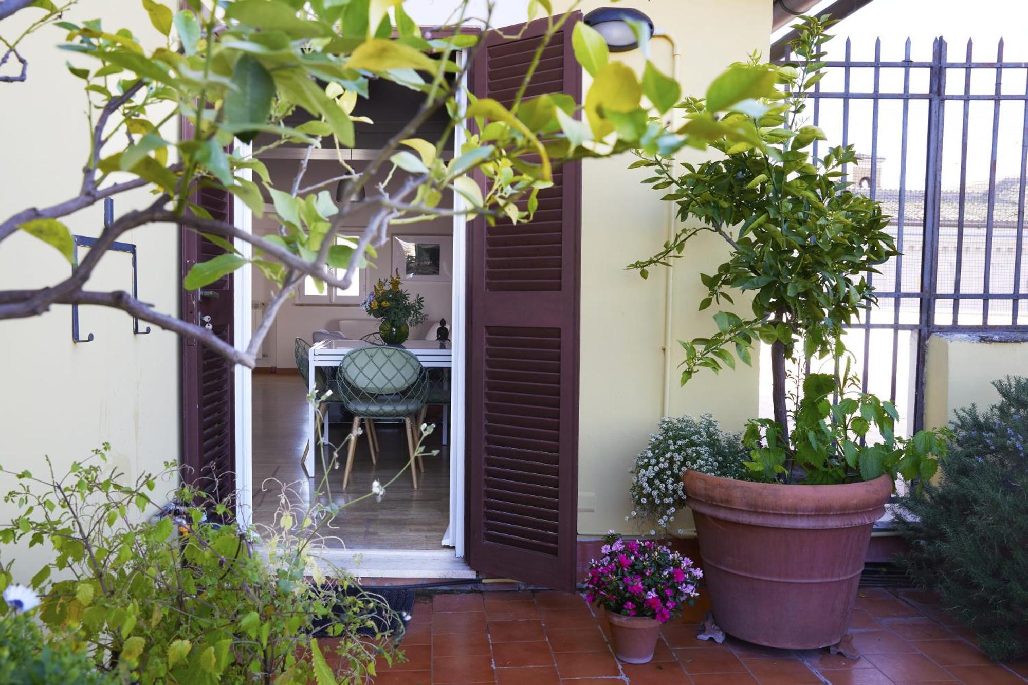 Trasteverehome - Attic Terrace Center Of Rome Baroque Extérieur photo